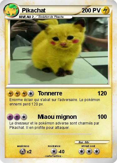 Pokemon Pikachat