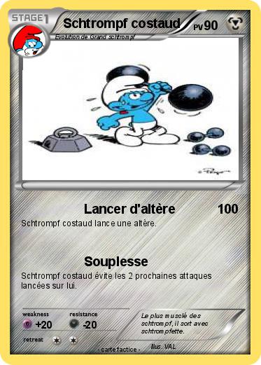 Pokemon Schtrompf costaud