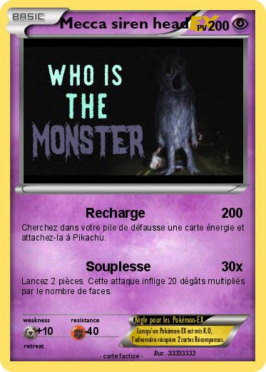 Pokemon Mecca siren head