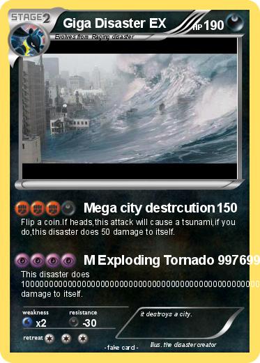 Pokemon Giga Disaster EX