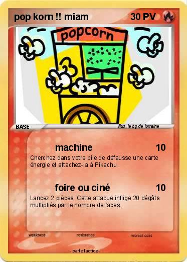 Pokemon pop korn !! miam