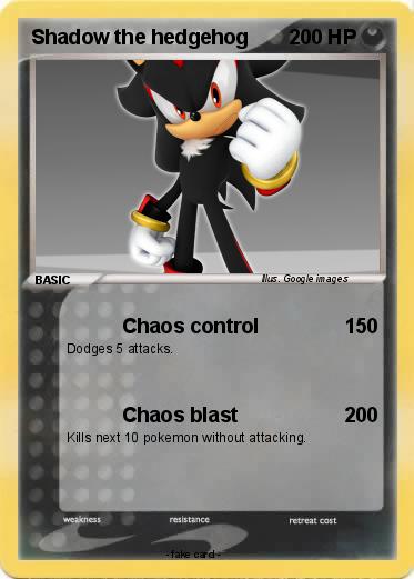 Pokemon Shadow the hedgehog