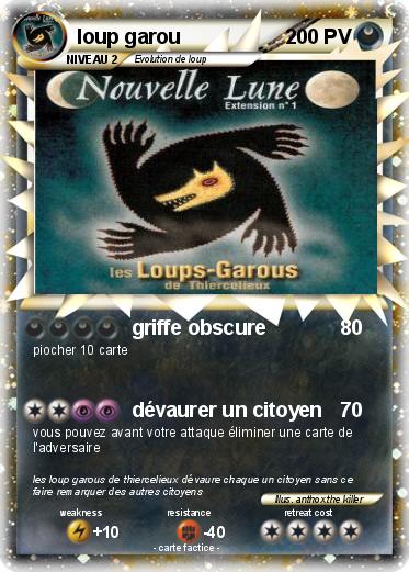 Pokemon loup garou