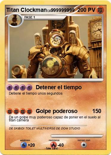 Pokemon Titan Clockman