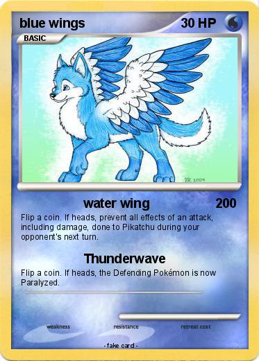 Pokemon blue wings