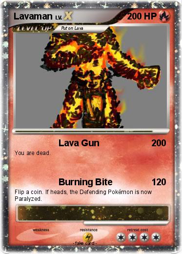 Pokemon Lavaman