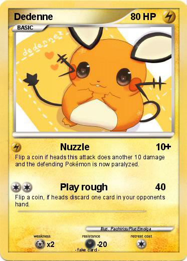 Pokemon Dedenne