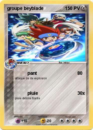Pokemon groupe beyblade