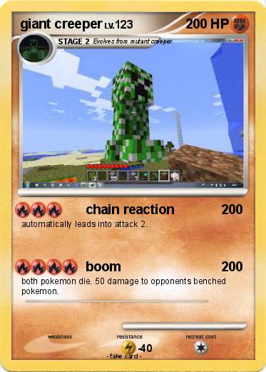 Pokemon giant creeper