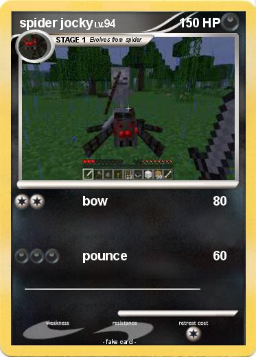 Pokemon spider jocky