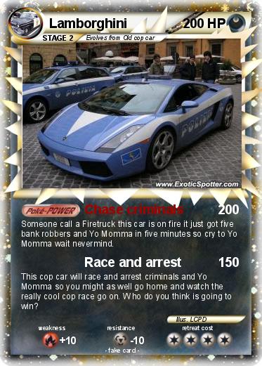 Pokemon Lamborghini
