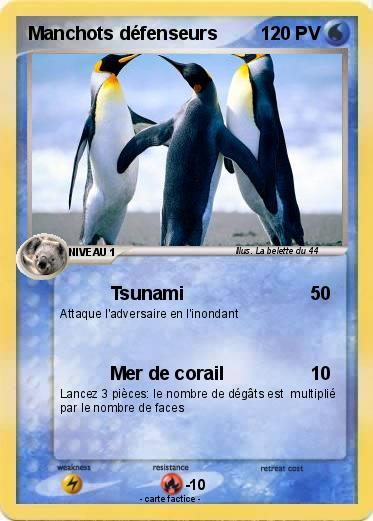 Pokemon Manchots défenseurs
