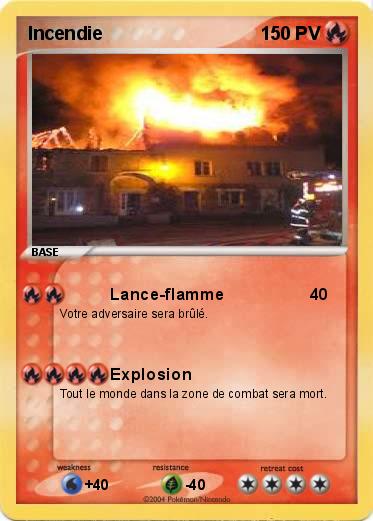 Pokemon Incendie