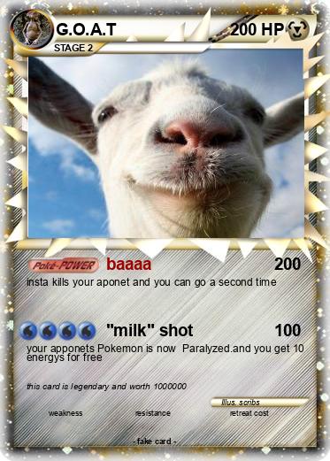 Pokemon G.O.A.T