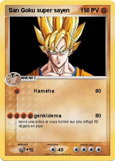Pokemon San Goku super sayen