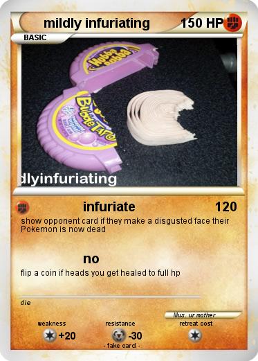 Pokemon mildly infuriating