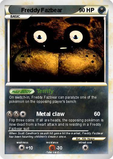 Pokemon Freddy Fazbear