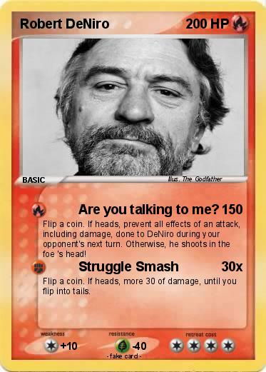 Pokemon Robert DeNiro
