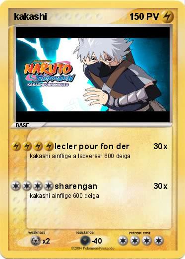 Pokemon kakashi