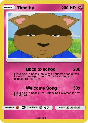 Pokemon Timothy
