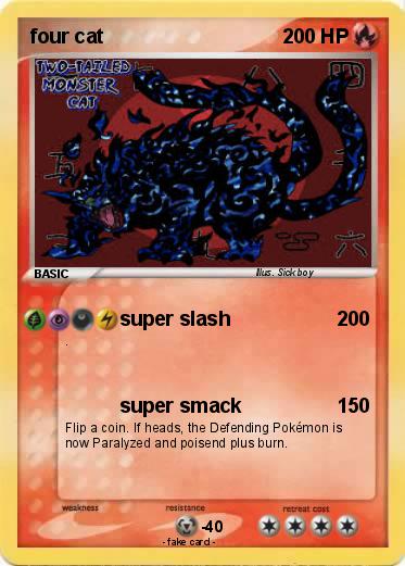 Pokemon four cat