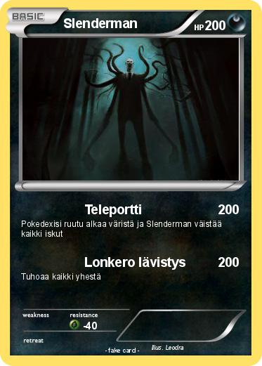 Pokemon Slenderman