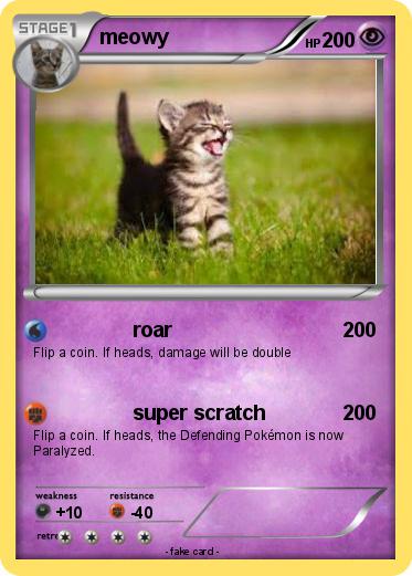 Pokemon meowy
