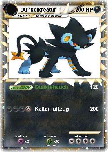 Pokemon Dunkelkreatur
