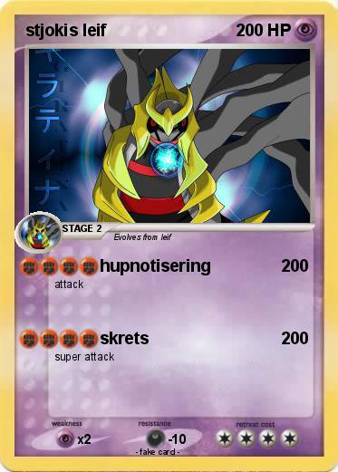Pokemon stjokis leif