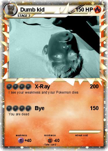 Pokemon Dumb kid