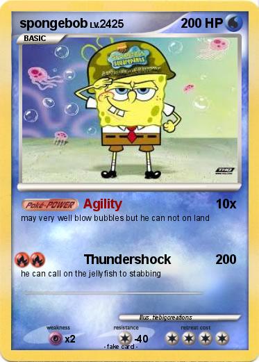 Pokemon spongebob