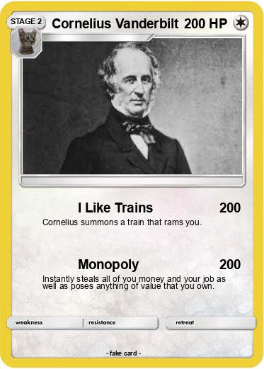 Pokemon Cornelius Vanderbilt