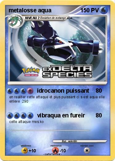Pokemon metalosse aqua