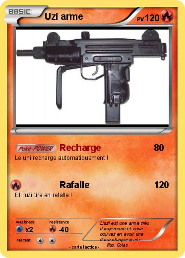 Pokemon Uzi arme