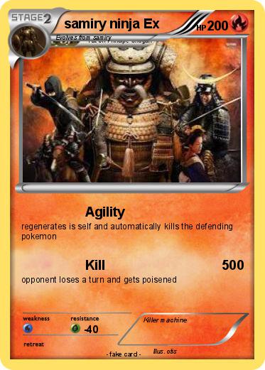 Pokemon samiry ninja Ex