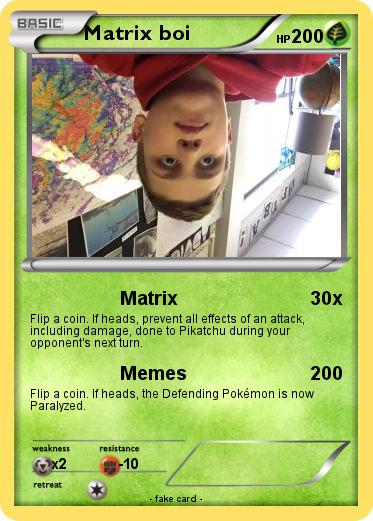 Pokemon Matrix boi