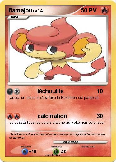 Pokemon flamajou