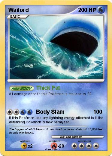 Pokemon Wailord