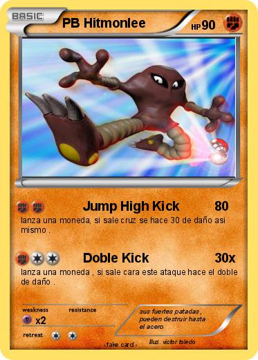 Pokemon PB Hitmonlee