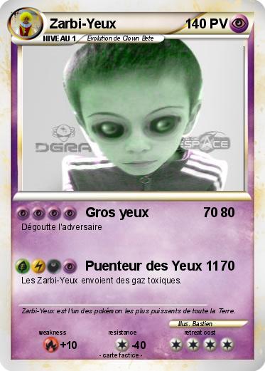 Pokemon Zarbi-Yeux