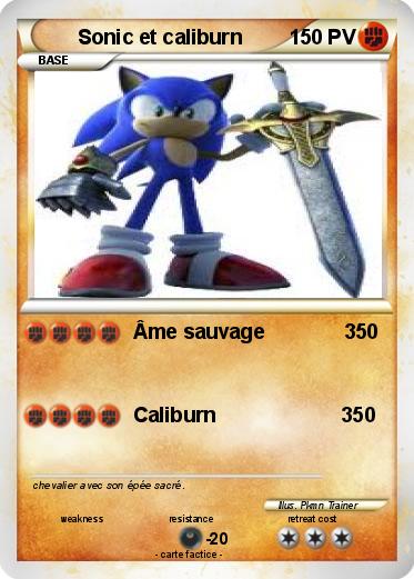 Pokemon Sonic et caliburn
