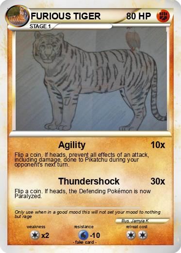 Pokemon FURIOUS TIGER