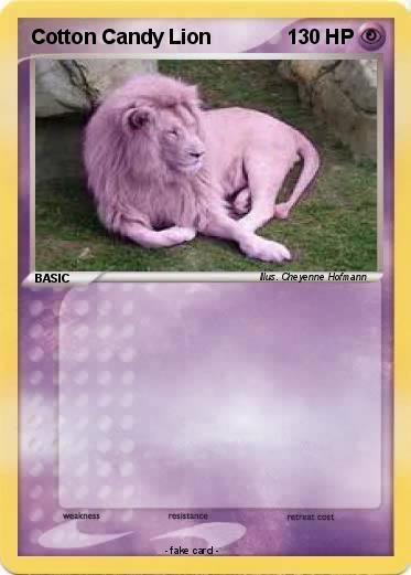 Pokemon Cotton Candy Lion