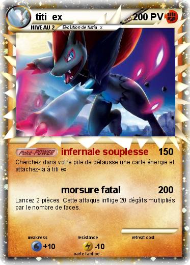 Pokemon titi  ex