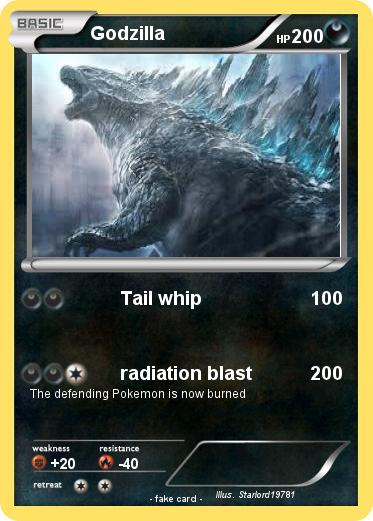 Pokemon Godzilla