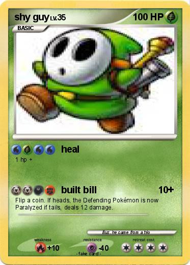 Pokemon shy guy