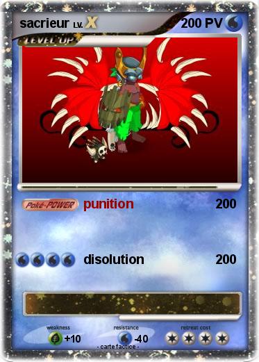 Pokemon sacrieur