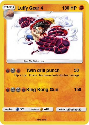 Pokemon Luffy Gear 4