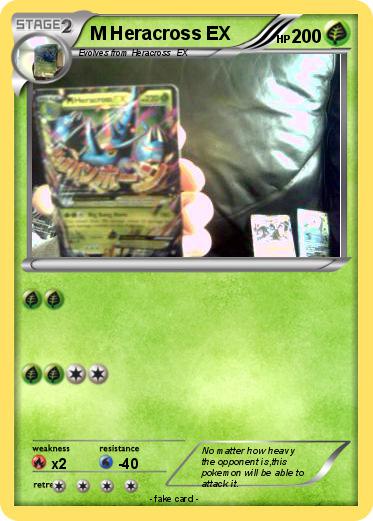 Pokemon M Heracross EX