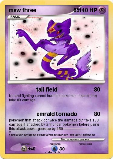 Pokemon mew three                        65